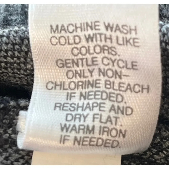 J.Jill Womens L Black/White Ponte Slim Leg Pull on Career Wear FLAW - Picture 7 of 13